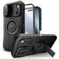 Coque iPhone 17 Pro Max Tech-Protect Kevlar MagSafe - Noire