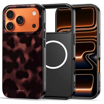 Coque MagSafe iPhone 17 Pro Max Tech-Protect Lamano - Panthère