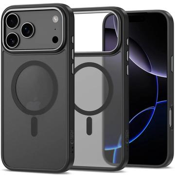 Coque iPhone 17 Pro Max Tech-Protect MagEdge - Compatible MagSafe - Noir mat / Gunmetal