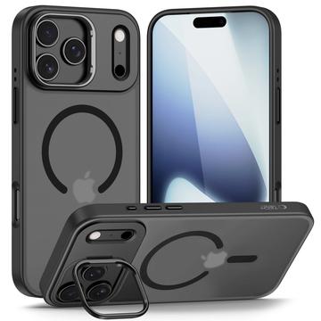 Coque iPhone 17 Pro Max Tech-Protect MagStand MagSafe - Noir mat