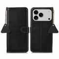 Étui Portefeuille iPhone 17 Pro Max en Cuir avec RFID
