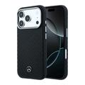 Coque iPhone 17 Pro Mercedes-Benz Semi Wrap - Compatible MagSafe - Noire