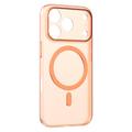 Coque MagSafe iPhone 17 Pro Momax CaseForm Lite - Orange transparent