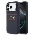 Coque silicone iPhone 17 Pro Oracle Red Bull Racing Logo Horizontal - Compatible MagSafe - Marine