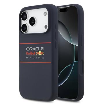 Coque silicone iPhone 17 Pro Oracle Red Bull Racing Logo Horizontal - Compatible MagSafe - Marine
