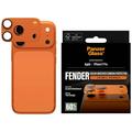 Protection de caméra iPhone 17 Pro PanzerGlass Fender - Orange cosmique