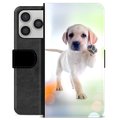 Étui Portefeuille Premium iPhone 17 Pro - Chien