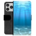 Étui Portefeuille Premium iPhone 17 Pro - Mer