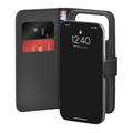 Étui portefeuille iPhone 17 Pro Puro avec 2 fentes pour cartes - Noir