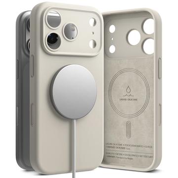 Coque MagSafe iPhone 17 Pro en Silicone Liquide Ringke