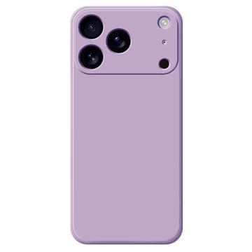 Coque iPhone 17 Pro en silicone antichoc - Violete