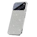 Coque hybride iPhone 17 Pro Paillettes scintillantes - Argente