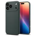 Coque en TPU iPhone 17 Pro Spigen Liquid Air - Vert abyssal