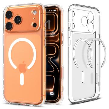 Coque iPhone 17 Pro Spigen Ultra Hybrid Mag - Blanc givré
