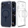 Coque iPhone 17 Pro Spigen Ultra Hybrid Mag - Claire / Bleu profond