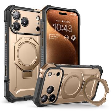 Coque MagSafe iPhone 17 Pro Supcase Unicorn Beetle Grip Mag - Or du désert
