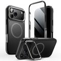 Coque MagSafe iPhone 17 Pro Supcase i-Blason Ares Flip Mag - Noire