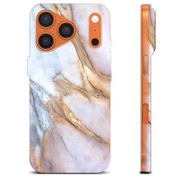 Coque iPhone 17 Pro en TPU - Marbre Élégant