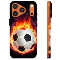 Coque iPhone 17 Pro en TPU - Ballon Enflammé