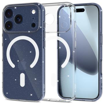 Coque iPhone 17 Pro en TPU Tech-Protect FlexAir Glitter MagSafe - Transparente