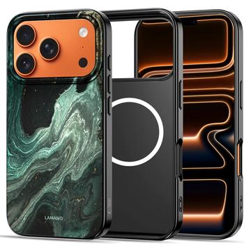 Coque MagSafe iPhone 17 Pro Tech-Protect Lamano - Aura verte