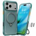 Coque MagSafe iPhone 17 Pro Torras Ostand Q3 Air - Vert