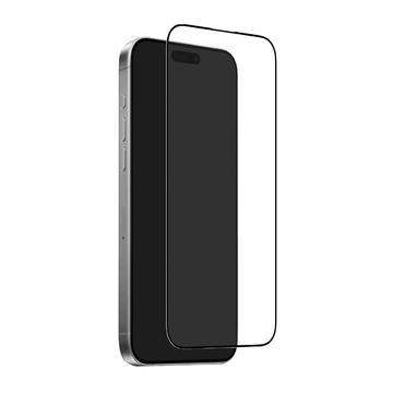 Protection d\'écran iPhone 17 en verre trempé Puro Frame - 9H - Bord noir