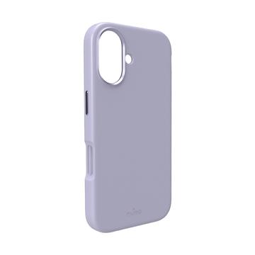 Coque iPhone 17 en Silicone Puro Icon Mag Pro - Bleu lavande