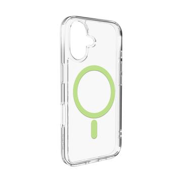 Coque hybride iPhone 17 Puro Lite Mag - Verte / Transparente