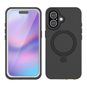 Coque étanche MagSafe iPhone 17 Redpepper IP68 avec béquille - Noire