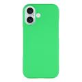 Coque iPhone 17 en Plastique Caoutchouté - Verte