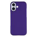 Coque iPhone 17 en Plastique Caoutchouté - Violete