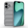 Coque iPhone 17 en TPU - Rugged - Gris Clair