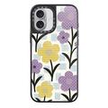 Coque hybride Slim MagSafe iPhone 17 - Fleurs