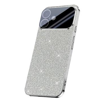 Coque hybride iPhone 17 Paillettes scintillantes - Argente