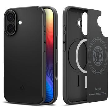 Coque MagSafe iPhone 17 Spigen Thin Fit Mag - Noire
