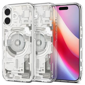 Coque iPhone 17 Spigen Ultra Hybrid Mag - Natural Titanium / Zero One