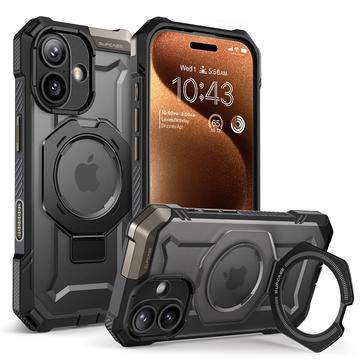 Coque MagSafe iPhone 17 Supcase Unicorn Beetle Grip Mag - Noire