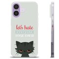 Coque iPhone 17 en TPU - Chat en Colère