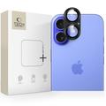 Protection de l'objectif de l'appareil photo de l'iPhone 17 Tech-Protect Camfull Fit+ - Noir