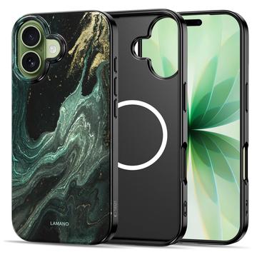 Coque MagSafe iPhone 17 Tech-Protect Lamano - Aura verte