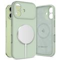 Coque iPhone 17 en silicone liquide Tech-Protect - Compatible MagSafe - Sage