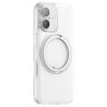 Coque iPhone 17 avec béquille 360 Torras O Fitness - Compatible MagSafe - Durchsichtig
