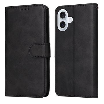 Étui portefeuille iPhone 17 avec support - Noir