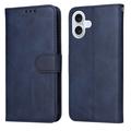 Étui portefeuille iPhone 17 avec support - Bleu