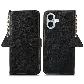 Étui Portefeuille iPhone 17 en Cuir avec RFID