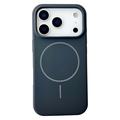 Coque iPhone 18 Pro en Silicone Liquide - Compatible MagSafe - Noire