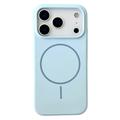 Coque iPhone 18 Pro en Silicone Liquide - Compatible MagSafe - Bleue