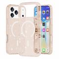Coque Hybride iPhone 18 Pro Max - Série Stylish Glitter - Compatible avec MagSafe - Gold