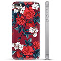 Coque iPhone 5/5S/SE en TPU - Fleurs Vintage